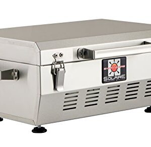 Solaire SOL-EV17A Everywhere Portable Infrared Propane Gas Grill, Stainless Steel