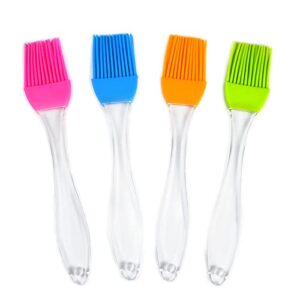 pastry brush, heat resistant silicone basting brush for kitchen cooking bbq grill barbecue baking