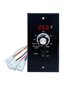 digital thermostat controller board fit for z grills pellet grills pro thermostat control panel kit parts replacement for wood pellet grill bbq digital pro control board replacement