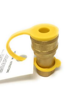 3/8 inch natural gas quick connector brass propane adapter fittings for lp gas propane hose quick disconnect [2660] solid brass 1/2 psig pressure 50 000 btu hour capacity input 3/8 insert