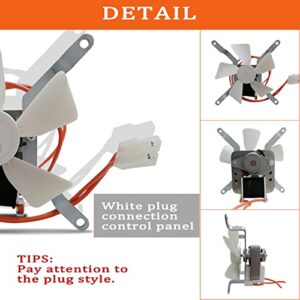 FCCUM Grill Induction Fan Kit Compatible with Pit Boss & Traeger & Camp Chef Wood Pellet Grills, Replace OEM Combustion Fan Part