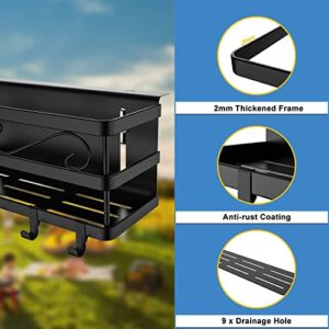 Grill Caddy | GDNEASE Blackstone Grilling Accessories | Removable BBQ Caddy for 28"/36" Blackstone Spatula Tool Holder | Blackstone Caddy for Griddle | Griddle Caddy Tool-Free & Easy to Install