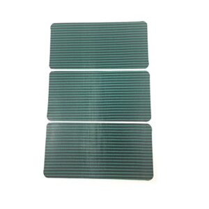 Southeastern Accessory 3 Pack Pool Safety Cover Patch Green Mesh 4" x 8" Self Adhesive