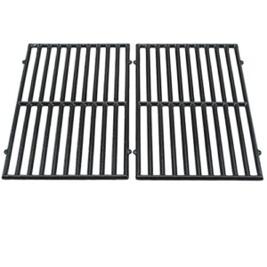 direct store parts dc119 polished porcelain coated cast iron cooking grid replacement for ellipse, prochef, vermont castings and other gas grills