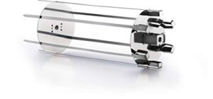 napoleon 64008 rotisserie shish-kebab skewer set grill accessory, stainless steel