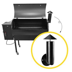 WADEO Pellet Grill Smoke Stack Replacement for Pit Boss, Traeger, Camp Chef and Other Pellet Grills Smokers