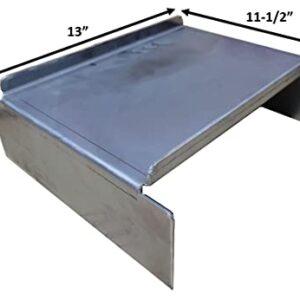 Pellet Grill Heat Diffuser OEM-Extra HEAVY10-ga - fits Traeger, Z Grill, Camp Chef & Others