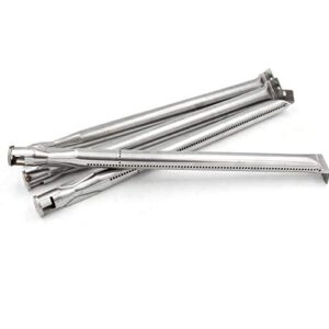 Hongso 16.65” Stainless Steel Burners Tube Set Replacement Parts for Blackstone 36 inch 4-Burner Griddle 1554, 1825, 1560, SBE6514