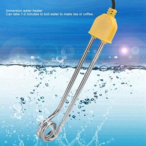 Labuduo Immersion Heater, Immersion Boiler Blow Up Hot Tub Portable 1000W Pool Heater for Bathroom Sinks Outdoor Pond, Buckets, and Inflatable Swimming Pools(12)