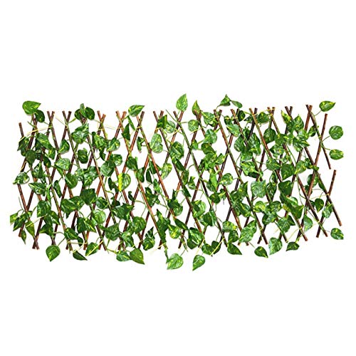 QILIN 70cm Artificial Garden Plant Fence UV Protected Privacy Screen Outdoor Indoor Use Garden Fence Backyard Home Decor Greenery Wall