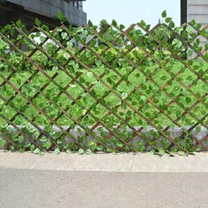 QILIN 70cm Artificial Garden Plant Fence UV Protected Privacy Screen Outdoor Indoor Use Garden Fence Backyard Home Decor Greenery Wall