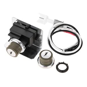 Hicello 67847 Grill Igniter Kit Replace Parts for Weber Genesis 300 Series(2008-2010) E/S-310 & 320,EP/CEP-310 & 320 with 2PCS Electronic Igniter Module