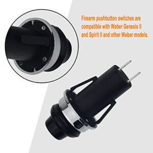 AMTHKNO Igniter Push Button Switch for Weber Genesis II & Spirit II and Other Gas Grills (2017 & Newer), Easy to Install and Replaces