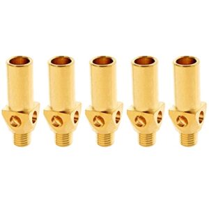 joywayus brass propane gas jet tips for 10,20,32 tips cast iron burner propane gas burner nozzle(pack of 5)