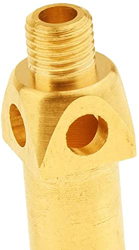 Joywayus Brass Propane Gas Jet Tips for 10,20,32 Tips Cast Iron Burner Propane Gas Burner Nozzle(Pack of 5)