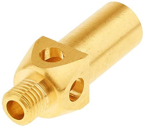 Joywayus Brass Propane Gas Jet Tips for 10,20,32 Tips Cast Iron Burner Propane Gas Burner Nozzle(Pack of 5)