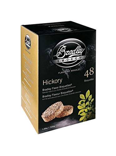 Bradley Smoker Bisquettes For Grilling and BBQ, Pecan Special Blend, 48 Pack