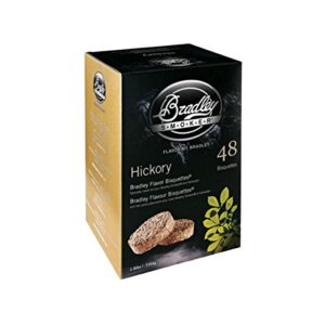 Bradley Smoker Bisquettes For Grilling and BBQ, Pecan Special Blend, 48 Pack