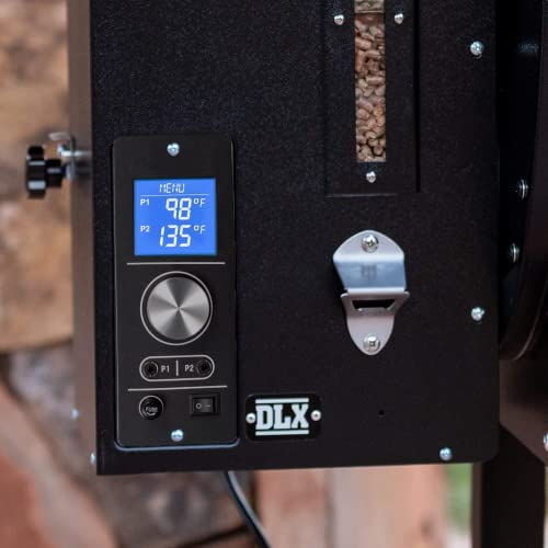 Camp Chef Gen 2 PID Controller Upgrade - Digital Thermostat Kit Compatible with SmokePro DLX/XT/Portable Grills - Dual Probe LCD Display, Custom Smoke Control - Replacement Parts