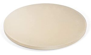 round 9″ pizza stone, white
