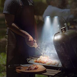 LED Concepts BBQ Grill Lights Magnetic Base Super-Bright LED Lights-360 Degree Flexible Gooseneck, Weather Resistant, Task Lighting Barbecue Grilling (2)