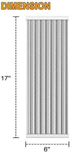 Grill Emitter Plates Replacement for 2015+ Char-Broil Commercial, Signature, Professional Series TRU-Infrared Grill Parts, Char-Broil TRU-Infrared 4, 2, 3, 5, 6 Burner Grill, for Char-Broil 3297527R04