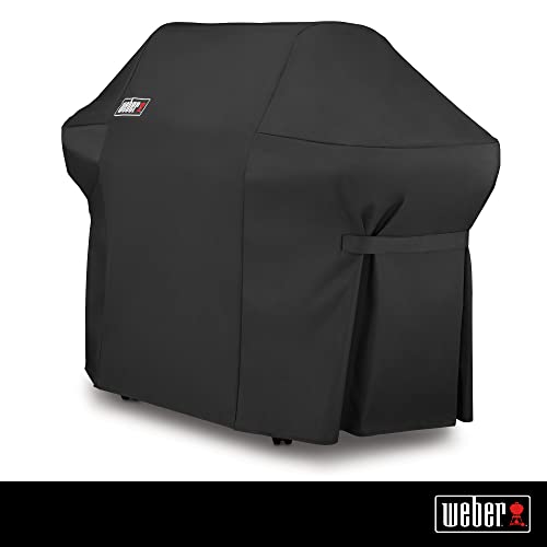 Weber Summit 400 Series Premium Grill Cover, Heavy Duty and Waterproof, Fits Grill Widths Up To 66 Inches