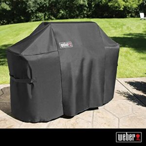 Weber Summit 400 Series Premium Grill Cover, Heavy Duty and Waterproof, Fits Grill Widths Up To 66 Inches