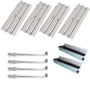 cmanzhi s9f031 (4-pack) s1d851 (4-pack) stainless steel kit replacement for napoleon 85-3072-8, 85-3073-6, 85-3080-8, 85-3081-6, 85-3082, 85-3083