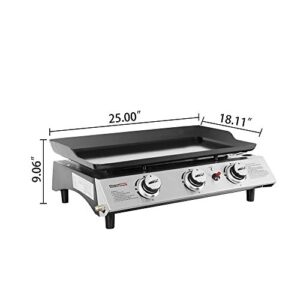 Royal Gourmet PD1300-N Portable Grill, Silver