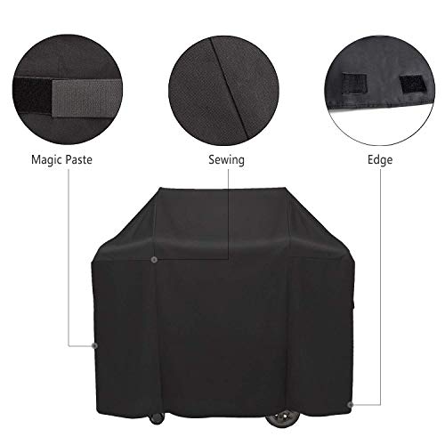only fire Gas Grill Cover, Waterproof Outdoor BBQ Cover Replacement for Weber 7139 Spirit II 300 and Spirit 300 Gas Grills, 51”L X 17.8”W X 42”H