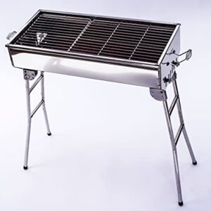 Stainless Steel Charcoal Grill Kebab BBQ Portable Mangal