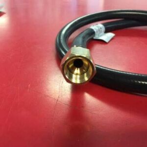 Rv Camper Trailer 3/8" MPT 1/2" Flare LP Propane Gas Hose High Pressure 48"- Sold by Lil_Charm!