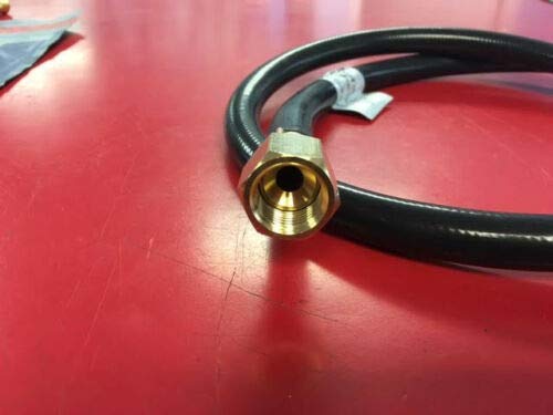 Rv Camper Trailer 3/8" MPT 1/2" Flare LP Propane Gas Hose High Pressure 48"- Sold by Lil_Charm!