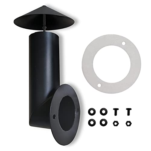 Grill Smoke Stack, Replacement for Pit Boss/ Traeger/ Camp Chef and Other Pellet Grills Smokestack Chimney