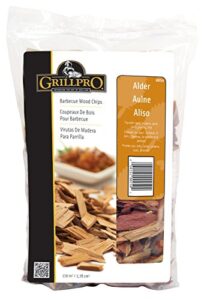 grillpro 00250 alder wood chips,brown