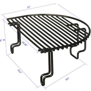 soldbbq Extended Cooking Rack Replacement for Primo Oval XL Grill by Primo 332, 1 per Box