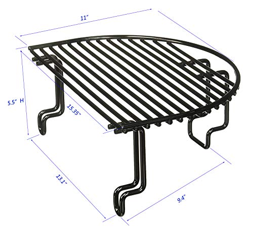 soldbbq Extended Cooking Rack Replacement for Primo Oval XL Grill by Primo 332, 1 per Box