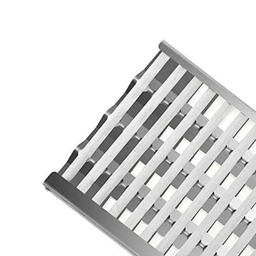 Grill Replacement Parts, Stainless Steel Heat Plate Shield Deflector, DCS Radiant Tray Ceramic Rod Complete Burner Cover for Select BGB48-BQAR、BGA48-BQRN、DCS36E-BQARN、BG27-BQL、BGB36-BQAR、DCS48DS-BQRN