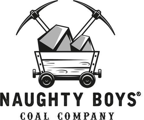 Naughty Boys Coal Company 10 Pounds Anthracite Nut Coal Used for Black Smithing, Heating, Gifts Fire Savers