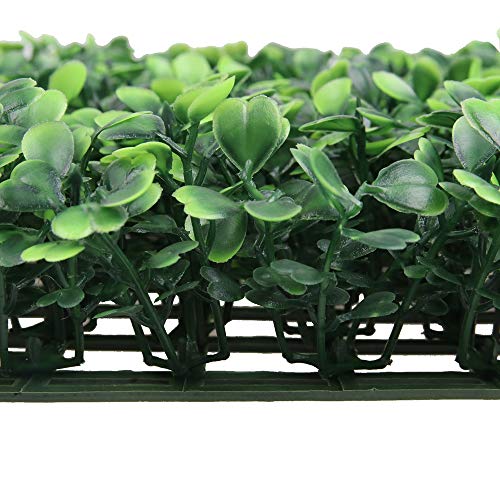 Coolife 25 * 25cm Milangrass Simulation Lawn New PE 4 Layers Decoration for The Outdoors (24pcs