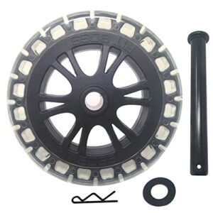 6″ wheel for many pellet grills including pit boss, louisiana, cabelas & more