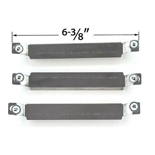 Grill Parts Zone Charbroil Commercial 463268007, 463268606 Repair Kit Includes 4 Stainless Heat Plates, 4 Stainless Steel Burners, 3 Crossover Tubes and Porcelain Cast Iron Grates