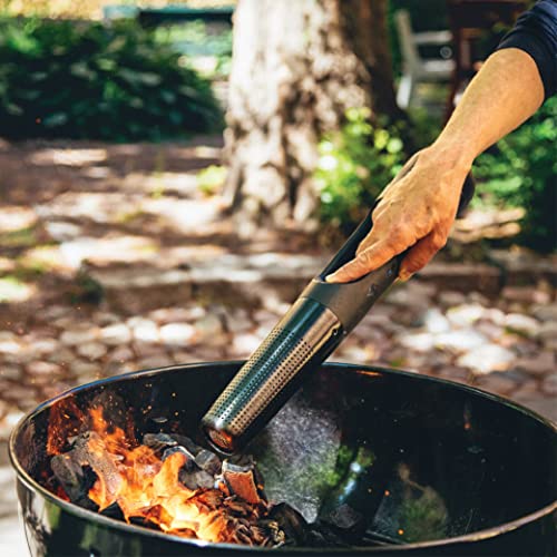 Looft Lighter X | Next Generation Cordless Charcoal Starter | Super Heated air reaches 1200°F in 60 sec | Lights All Fuels: briquettes, Fireplace logs, and More