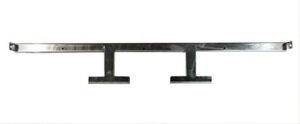 modern home products mmbr1 stainless steel burner support bracket with crossovers