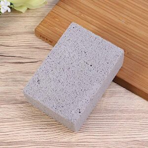 Kelfuoya Elaziy Grill Griddle Cleaning Brick Block Ecological Grill Cleaning Brick De-Scaling Cleaning Stone for Removing Stains BBQ(4 Pack)…