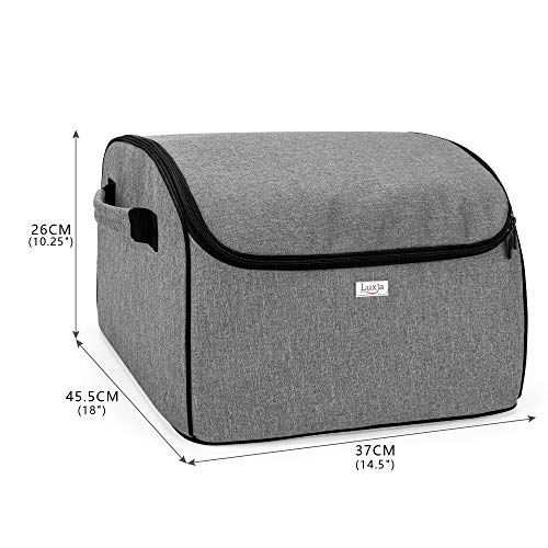 Luxja Cover Compatible with Ninja Foodi Grill (Totally Enclosed with Side Handles), Dust Cover Compatible with Ninja Foodi Grill (AG301, AG302, AG400), Gray