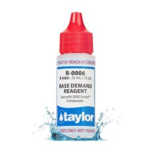 taylor technologies r-0006-a base demand reagent 3/4 oz
