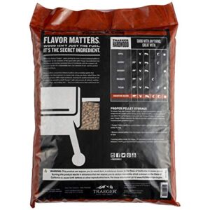 Traeger Grills Signature Blend 100% All-Natural Wood Pellets for Smokers and Pellet Grills, BBQ, Bake, Roast, and Grill, 20 lb. Bag & Grills SPC171 Pork and Poultry Rub with Apple and Honey