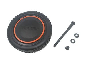 wheel kit compatible with traeger timberline pellet grills, part #s kit0213 (hdw372)